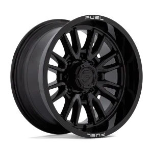 Fuel – D760 CLASH – Black – 20″x10″ -18mm – All weather Wheels – D76020008247